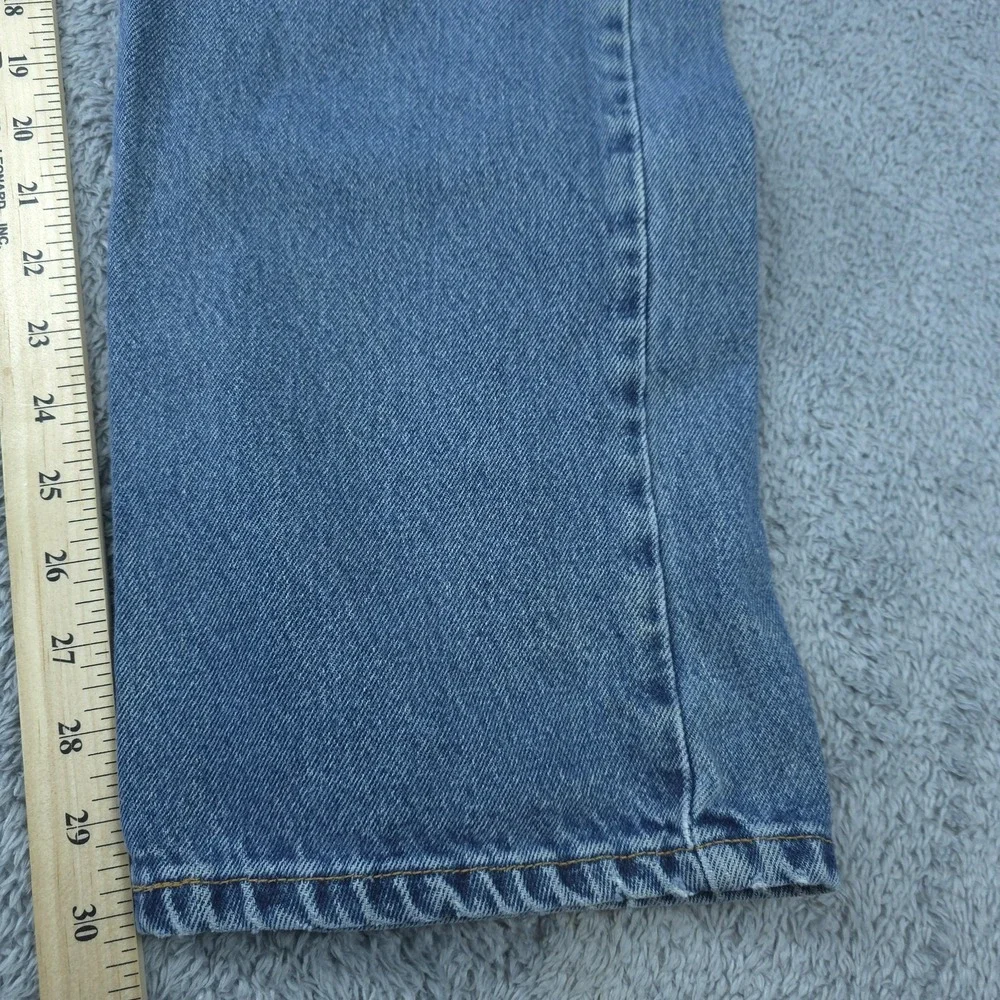 Vintage Levis 505 Jeans Mens 34x30 Blue Regular Straight Leg Denim 90s Tag 36x30